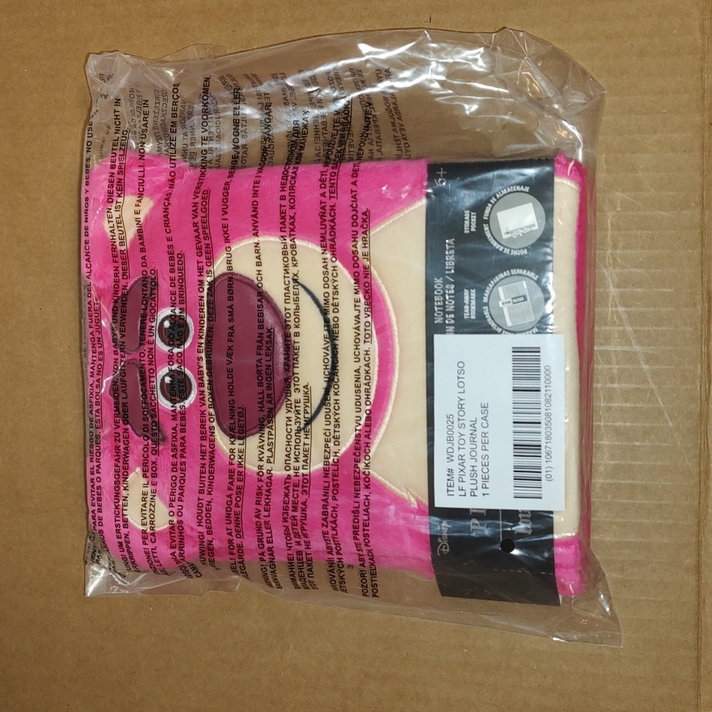 Disney Loungefly Pixar Toy Story Lotso Plush Journal New